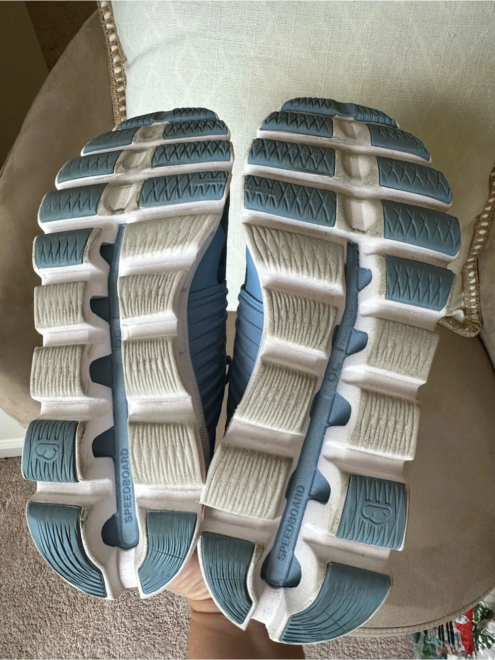 On Cloud women’s cloudswift Running Shoe in Light Blue size 10